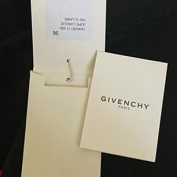 New Givenchy wool skirt sz 36 - Picture 10 of 16